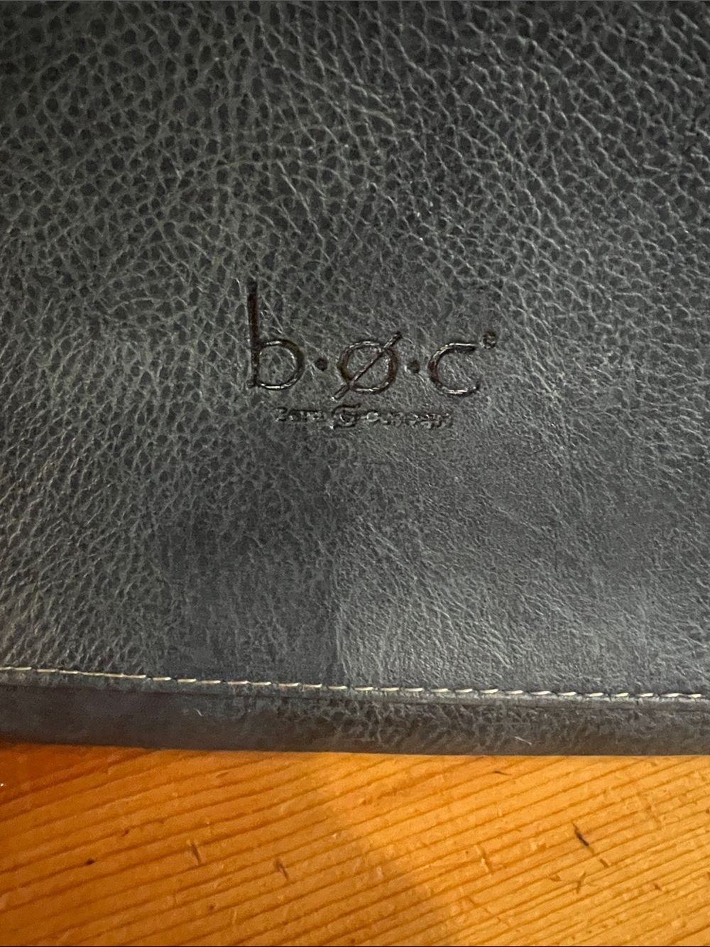 Born Blue-Gray Shoulder Bag with Braided Accent - Picture 6 of 7
